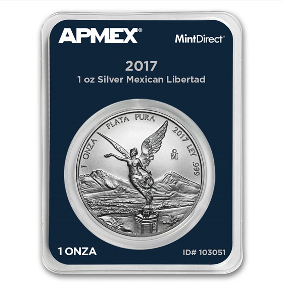2017 Mexico 1 oz Silver Libertad (MintDirect® Single) 2017 Mexico 1 oz Silver Libertad (MintDirect® Single)